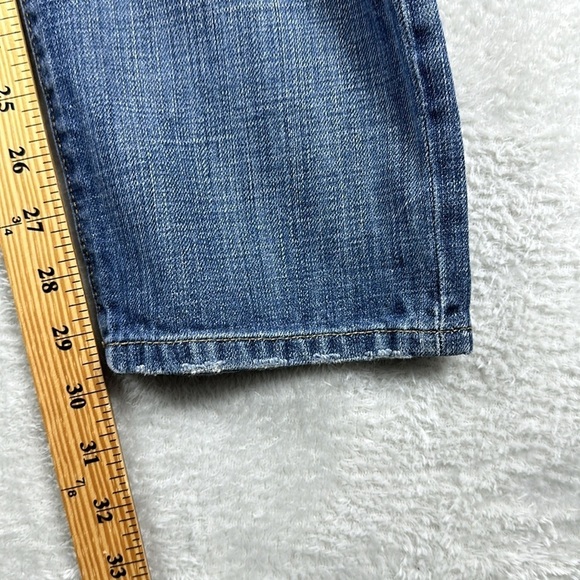 Ann Taylor Loft Boyfriend Jeans Women’s Size 10 according to measurement chart - Picture 6 of 10